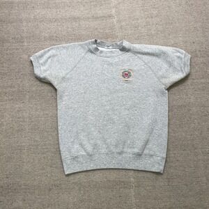 Vintage America Coast Guard sweatshirt mens Large Gray 1980s USA‎
